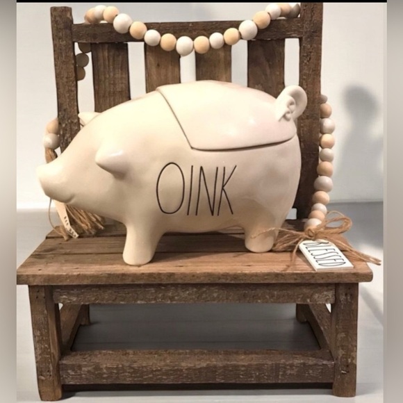 Hobby Lobby Wooden‎ Display Chair Bench - Picture 1 of 4